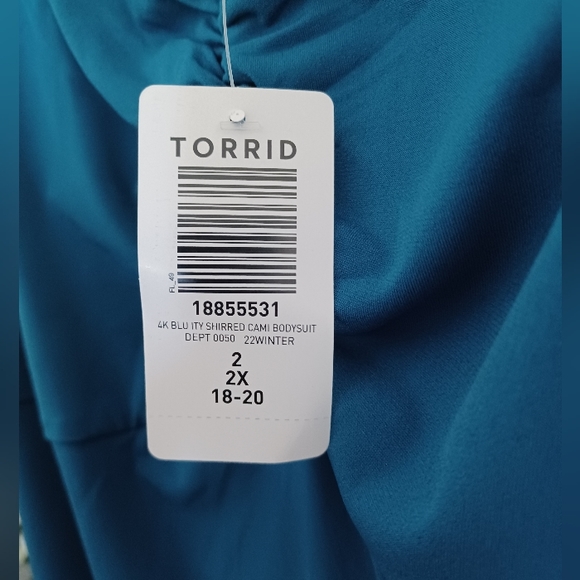 NWT Torrid Cami Bodysuit - Picture 2 of 8